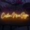Insegne al neon personalizzate, per decorazione da parete, grandi cartelli al neon personalizzati per camera da letto, compleanno, matrimonio, bar, decorazione per la casa