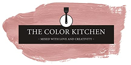 THE COLOR KITCHEN helle Wandfarbe - Malerfarbe für Wohnzimmer und Schlafzimmer - matte Innenfarbe in Rosa - 2,5l Deckfarbe in TCK7009