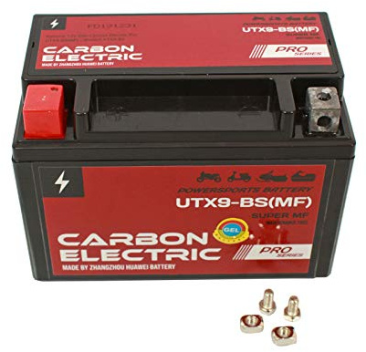 Batterie Gel Carbon Electric Akku 4-20Ah Motorrad Motorroller Quad wartungsfrei neu (9 Ah UTX9-BS(MF))