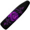 Jeiento Bügelbrettbezug mit violettem Goth-Rose, rutschfest, 38,1 x 137,2 cm, wärmereflektierend, scheuerbeständig, Polyester-Bügelbezüge, Klettverschlüsse