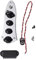 Laumcahre Universal 5 Jazz -08 Bass Loaded Control Plate für 4/5-Saiten-Bassgitarren-Ersatzzubehör