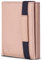 VON HEESEN Slim Wallet mit Münzfach & RFID-Schutz - Mini Geldbörse Herren & Damen - Kartenetui Kreditkartenetui - Portmonee Geldbeutel Portemonnaie klein Rose