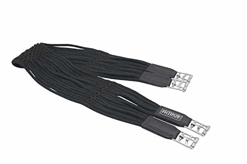 AMKA PRO Schnurengurt - lang Langgurt aus Baumwolle Edelstahl Rollschnallen