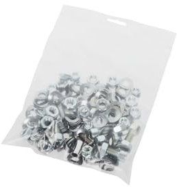 ratioform Economy | Druckverschlussbeutel mit Euroloch | VE 1000 STK | LxB 60 x 40 mm