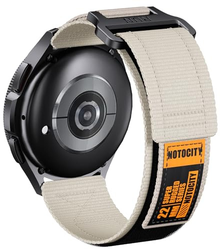 Armband Für Huawei Watch GT5/4/3/2 46mm/GT5/3/2 Pro 46mm/GT Runner, 22mm Nylon Ersatzarmband für Samsung Galaxy Watch 46mm/3 45mm/Gear S3 Classic