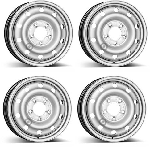 4x Alcar Stahlfelgen 4-9495 6.0Jx16 ET66 5x130 kompatibel mit Renault Master
