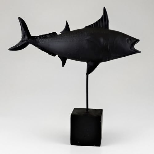 Pflanzen Kölle Dekofigur Thunfisch, schwarz, H33 x L32 cm