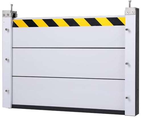 Wiederverwendbar Hochwasserschutz,Hochwasserschutz bei Türen,Hochwasserschutz für Türen, Aluminium Hochwasserschutz Barriere, Geeignet für Unterführungen, Fabrik, Garageneinfah