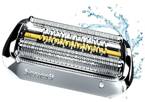 92S Scherkopf Kompatibel mit Braun Series 9, 92S Scherblatt für Braun Series 9, Ersatzklingen Klingen Rasierkopf für Rasierer Herren 9290cc 9291cc 9370cc 9293s 9385cc 9390cc 9330s 9296cc