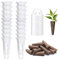 Lansls 20 Pezzi Orto Indoor, Idroponica, Idroponica Verticale, Semenzaio Germinazione, Serra Idroponica da Casa, Kit Idroponica, Kit Coltivazione Idroponica, per Sistemi di Coltivazione Idroponici