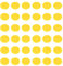 ERINGOGO 200pezzi Gettoni Colorati Per Giochi Educativi Per Scuole e Attività Ludiche Giallo
