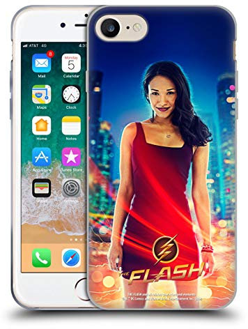 Head Case Designs Licenza Ufficiale The Flash TV Series Iris West Arte Personaggi Custodia in Gel [Grado Militare] Compatibile con Apple iPhone 7/8 / SE 2020 & 2022 E Compatibile con MagSafe