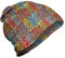 ABAKUHAUS Karikatur Unisex Beanie, Sketch Amsterdam, Wandern im Freien, Mehrfarbig