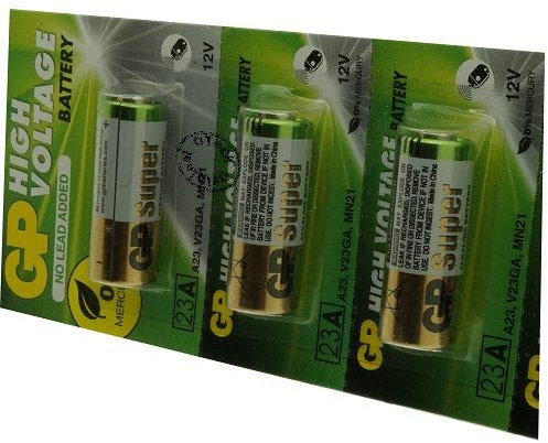 Pack de 5 baterías GP para Divers 23AE