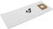 5x Sac-filtre tissus pour aspirateur Mirka 1230/1242