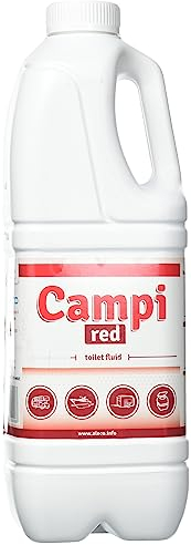 Campi red 2l liquide sanitaire pour toilettes touristiques