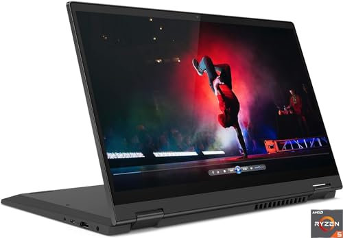 Lenovo IdeaPad Flex 5 Notebook Convertibile - Display Touch 14 FullHD (Processore AMD Ryzen 5 5500U, 512 GB SSD, RAM 8 GB, WiFi 6, Windows 11) Lenovo Digital Pen - Graphite Grey - Esclusiva Amazon