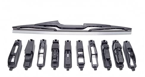 BSSTORE Universal-Heckwischerblatt 13 330mm Scheibenwischer Kompatibel mit den meisten Autos