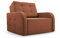 MOEBLO Kindersofa Porto 80 – Schlafsessel Sofa Sessel Jugendsofa Schlafsofa 1-Sitzer Gästebett mit Schlaffunktion und Bettkasten (BxHxT): 101x90x100 cm (Orange)