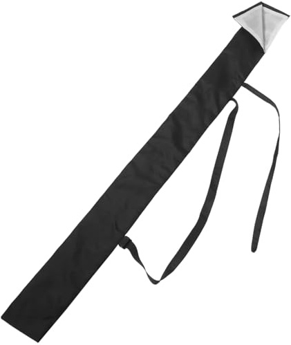 FOMIYES De Rangement pour avec Bandoulière Réglable Housse De Transport Légère Et Respirante pour Épée Japonaise Black 53.54 in 1 Pièce