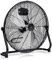 COSTWAY Bodenventilator φ51cm, Windmaschine 160W mit 3 Geschwindigkeitsstufen, Boden Ventilator im Chrom Design, stufenlos neigbarer Ventilatorkopf, 145° einstellbarer Neigungswinkel