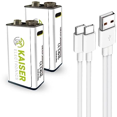 Batterie lithium-ion USB-C (9 V)