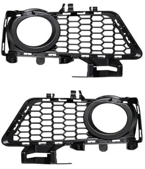 Auto 2 Pezzi Griglia Paraurti Inferiore Griglia Fendinebbia 51118054155 Per B&MW F30 F31 328i 335i M-Sport 2012-2018 Copertura Fendinebbia Inferiore Copertura Fendinebbia