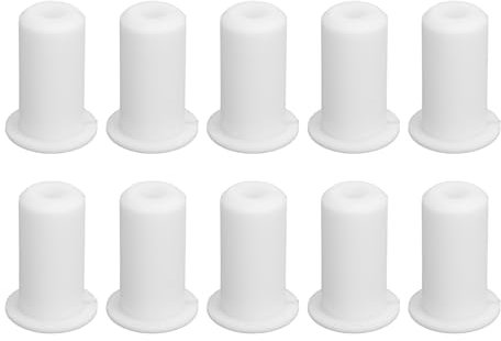 Electric Cable Routing Kit,10Pcs Silicone Wall Hole Feed Through Cable Bushings Ethernet Cable Wall Grommet Cable Mounting Accessories for 0.75in Wall Hole Furniture Wire Hole