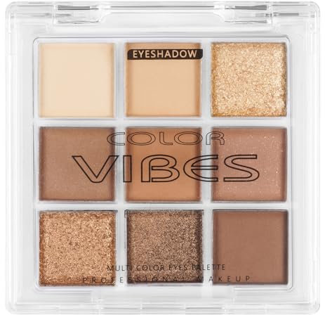 BUTBU Palette Fards à Paupières, 9 couleurs, Professional Makeup Palette de Fards à Paupières Ultimate Shadow, Finition Intense et Longue Durée, Résistant à la Transpiration,Résistant Aux Plis,Vegan