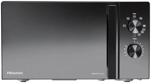 H20MOMBP1H - Forno microonde combinato, 20 litri, 700 Watt, Nero