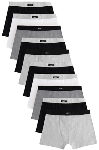 NEXT Jungen 10er-Pack Boxershorts mit weichem Bund 92-176