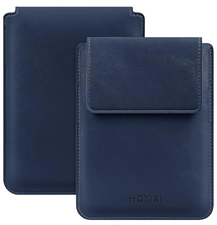 HoYiXi Housse Universelle pour 6,8 Pouces Kobo/Voyaga/Pocketbook/Tolino E-Book Reader Compatible 7 Kindle Paperwhite 2024/6.8 Paperwhite/Signature Edition 2025-2021 Sleeve Case Étui,Bleu