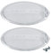 Europart 10029518 2 x lampenabdeckung Campana apto como Electrolux AEG Juno Progress Rex Zanussi 50248796000 Franke 1330058595 Ariston c00058249 Smeg 692831966 Whirlpool 482000027038