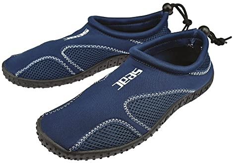 SEAC Unisex - Adulto Scarpette da Scoglio, Spiaggia e Mare, Bianco Blu, 41 EU