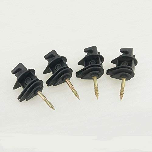KATSU Tools 20 Pack Electric Fencing Wire Tape Insulators Compact Horse Cattle Animal 667101