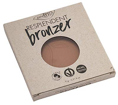 PuroBio Resplendent Bronzer-Nachfüllung, Nr. 05 Warm Braun, 9 g