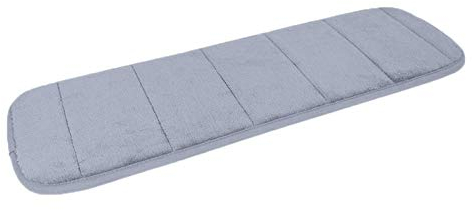 AUHOTA Upgraded Wrist Rest Arm Pad (Soft & Anti-Slip), Keyboard Support Mat for Office Desktop Working Gaming - Less Elbow Pain (7.9 x 23.6 inches, Gray)