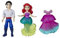 Disney Princess Ariel und Prinz Eric Sammlerstück, kleine Puppe, königliche Clips, modisches Spielzeug mit extra Kleid
