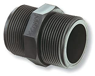 Manchon male male fileté en PEHD - 2''1/2