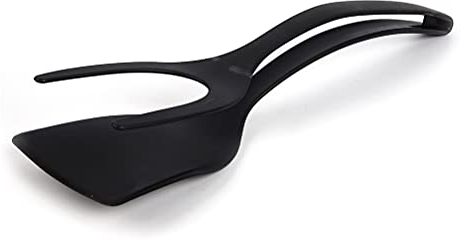 LotCow Espátula doble de huevo frito de silicona, pala de doble cara para freír huevos fritos antiadherentes para freír torneado y asar a la parrilla Herramienta de cocina en el hogar