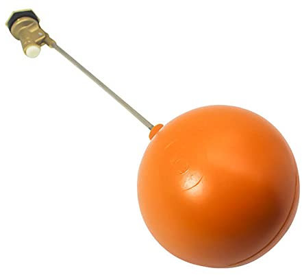 MiJunHD Float Ball-Cock Valve Water Bowl Plastic Stainless Steel Automatic for Aquarium Tank Ponds Livestock Drinker