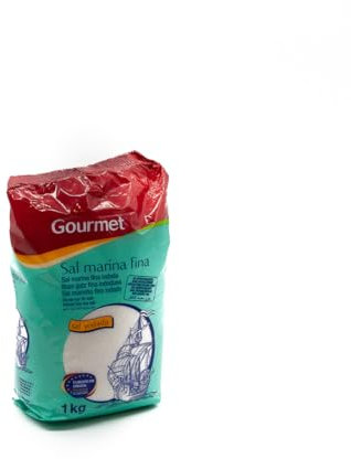 Marca Blanca - Gourmet Sal Fina de Mesa Yodada, 1kg