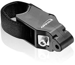 Ibera Bike Seat Post Clamp Rack Mount Adapter 25-38mm with 25 kg Load - Bike Seat Mount Adapter for Rear Rack Installation - Universal Strap Mount - Replaces Braze-Ons, Compatible with Most Carriers