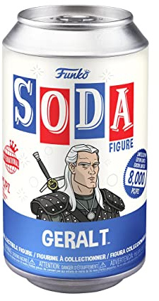 Funko Soda: The Witcher Geralt 4.25 Figure in a Can