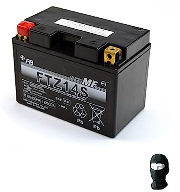 KOMPATIBEL MIT YAMAHA FZ1-N/NA 1000 2006-2015 FURUKAWA-BATTERIE BEREITS BEREIT ZUM EINSATZ BEREIT FTZ14S-BATTERIEN 12V 11,6 AH MOTORRAD-ROLLER-AKTIVIERTES GEL BEREIT ZUM MONTIEREN