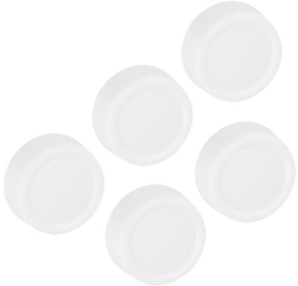 CAMGJORT RRKWV Rotary Replacement Dimmer Knobs, White (5)