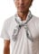 Prettystern quadratisch 65cm Seidentuch Halstuch Kopftuch Seidenschal mit Floral unisex Damen Herren 18 Schwarz Weiß Paisley