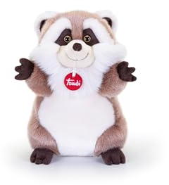 Trudi Raton Laveur Ringo Peluche idéale comme Cadeau pour Les Anniversaires, Noël et Autres Occasions | 18x28x18cm Taille M | Animaux de la Ferme | modèle 24043