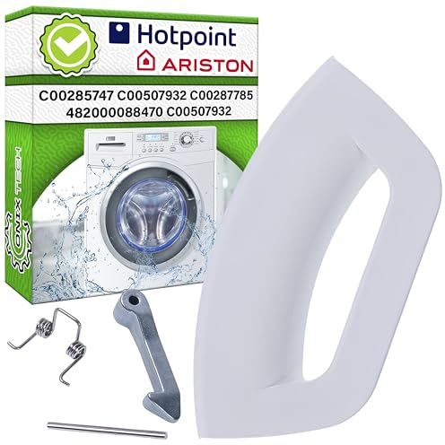 Poignée pour Hublot pour Machine a Laver dans Trousse avec Code Original C00285747 C00507932 C00287785 482000088470 pour Hotpoint pour Ariston pour Indesit - Garantie de 5 Ans - ONIX TECH