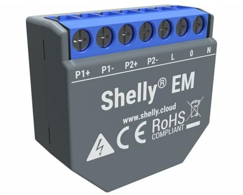 Module Shelly Meter Double Wifi Automation EM + Core 50A Module de mesure double Shelly Wifi Automation EM + Core 50A